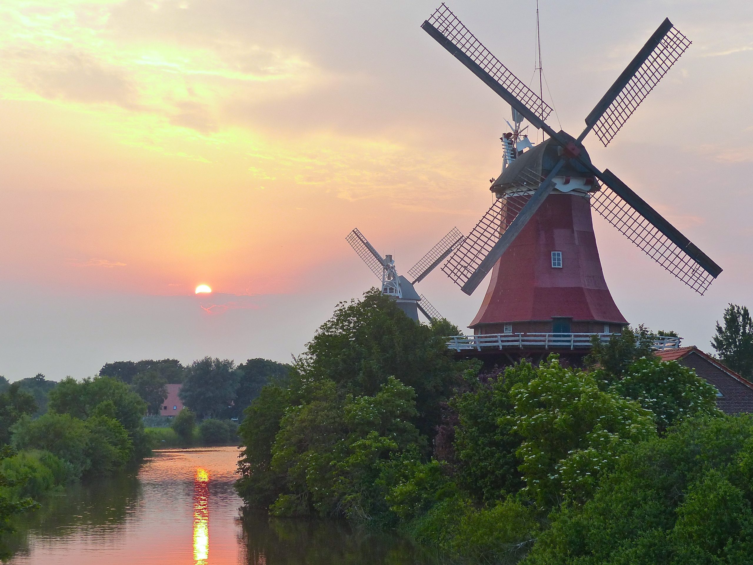 Zwillingsmühlen von Greetsiel