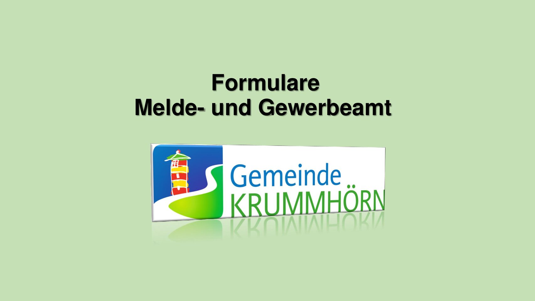 Formularservice Einwohnermeldeamt
