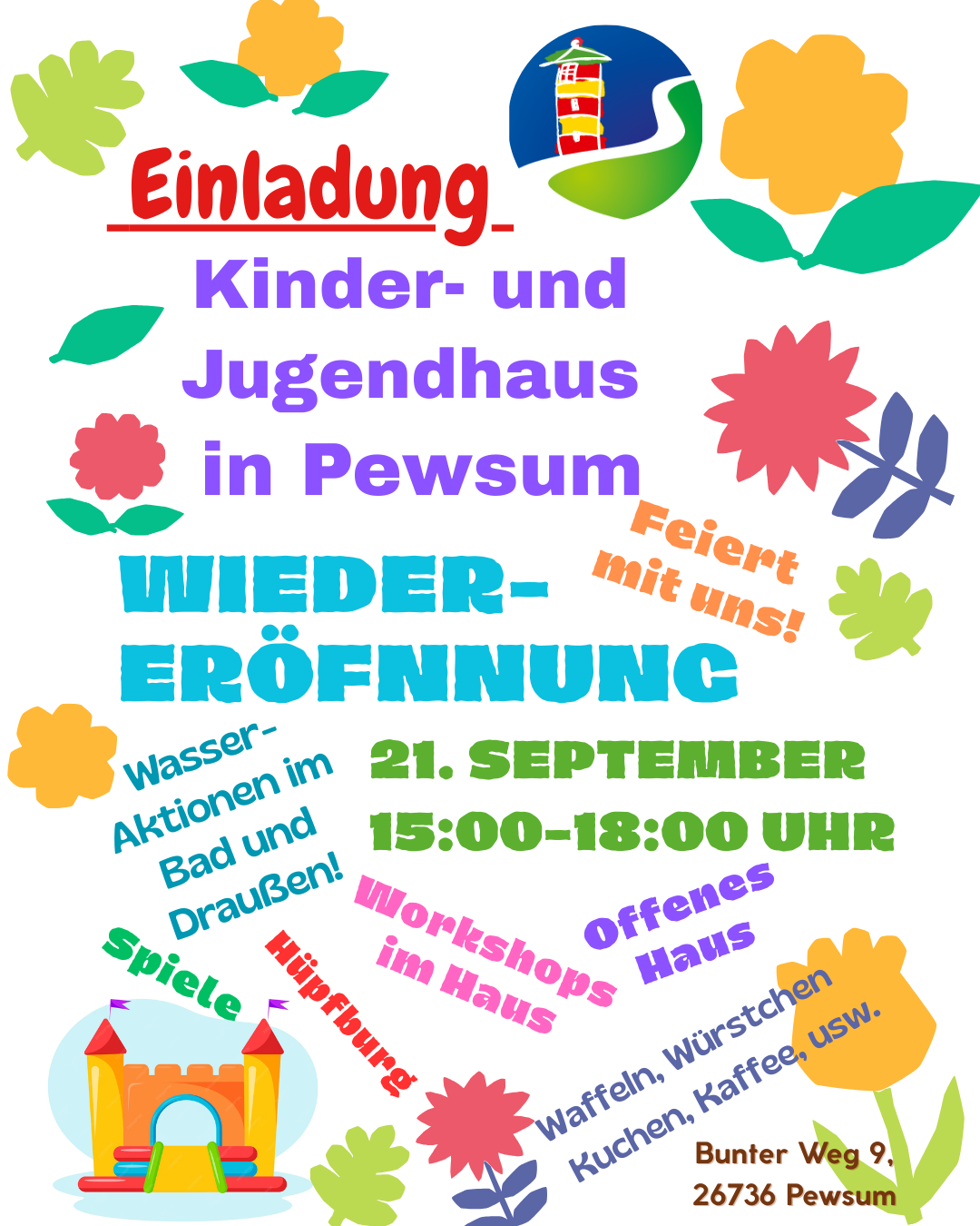 Kinder- und Jugendhaus Pewsum lädt ein