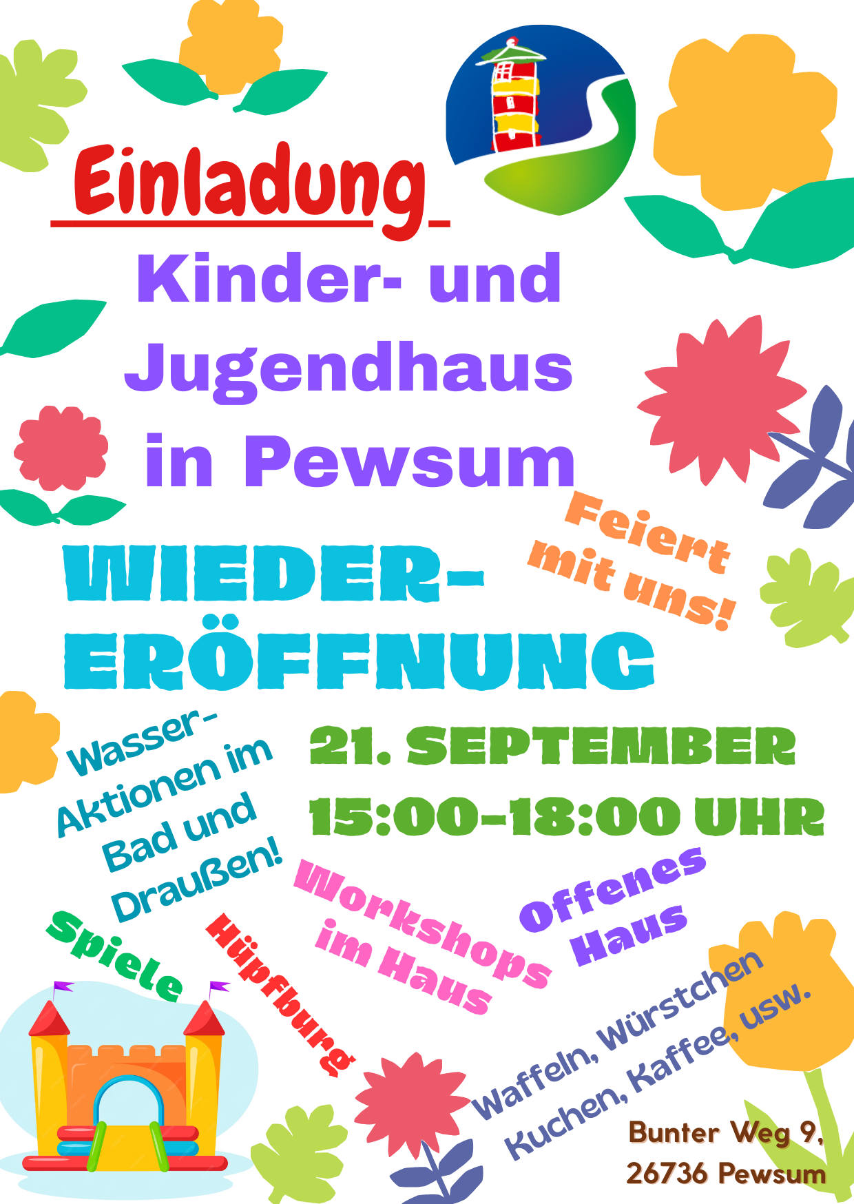 Kinder- und Jugendhaus Pewsum lädt ein
