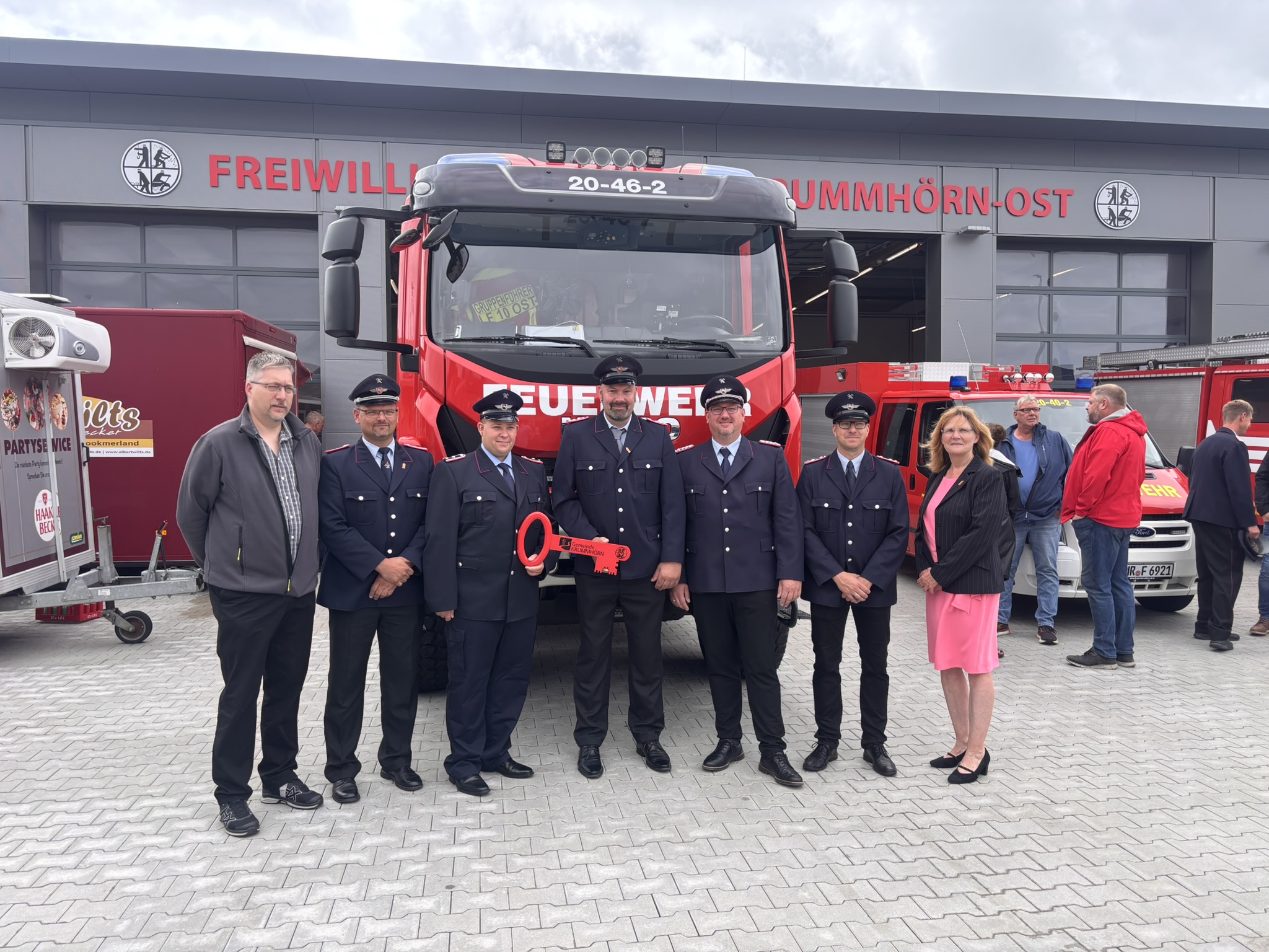 Einweihung des Feuerwehrhauses Krummhörn-Ost – Mehr als nur ein Neubau