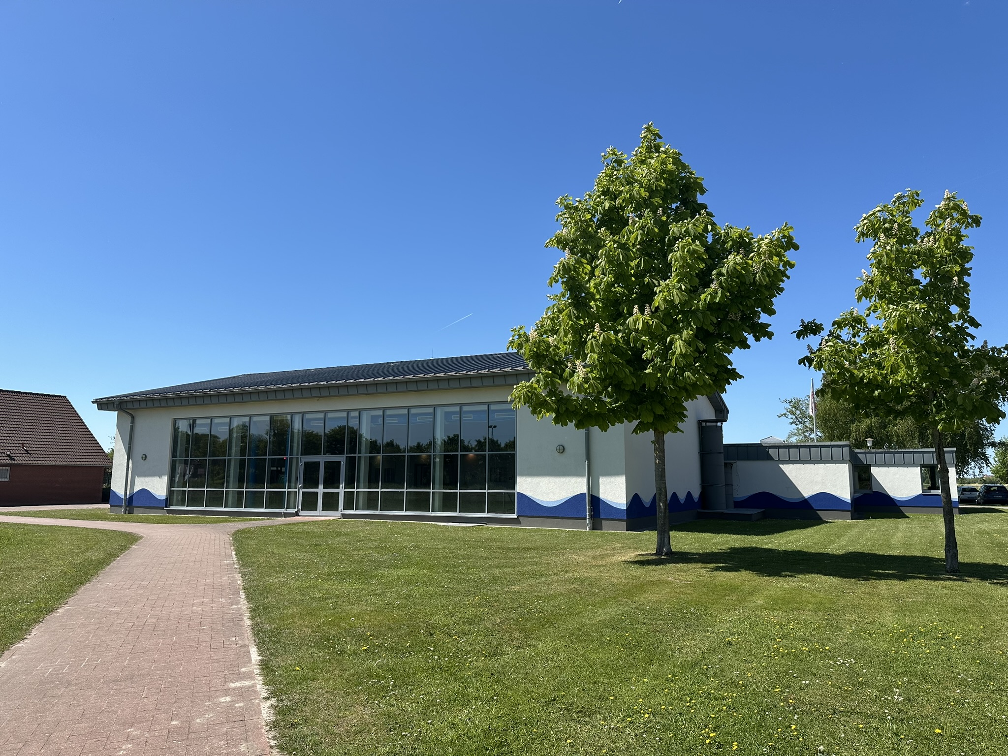 Wartungs- und Instandsetzungsarbeiten im Schwimmbad Pewsum