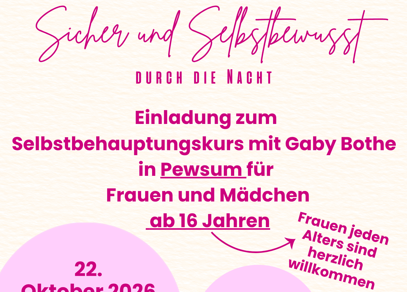 Selbstbehauptungskurs